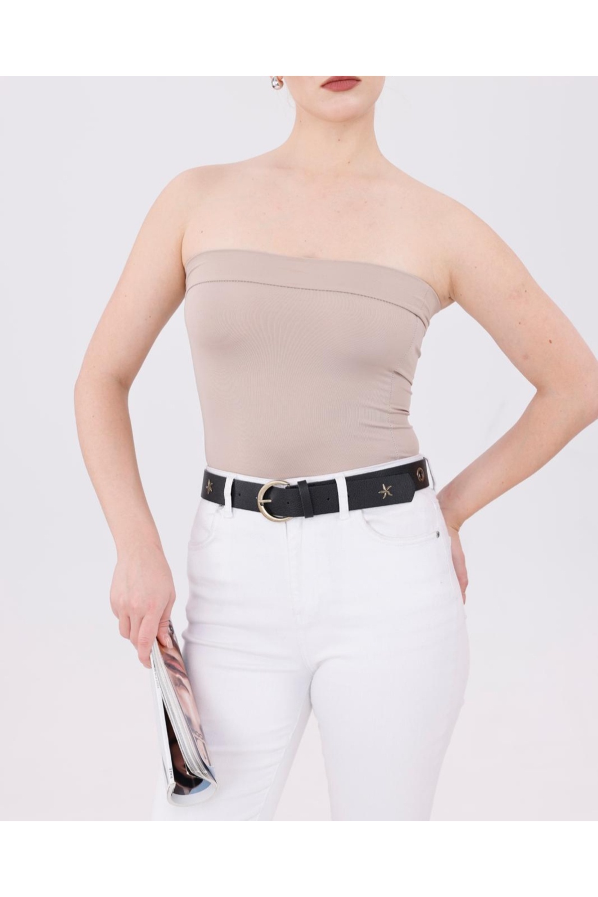 Antik Tokalı Yıldız Figürlü Kadın Kemer Pantolon kemeri Kot Kemeri Ceket Kemeri Gömlek Kemeri