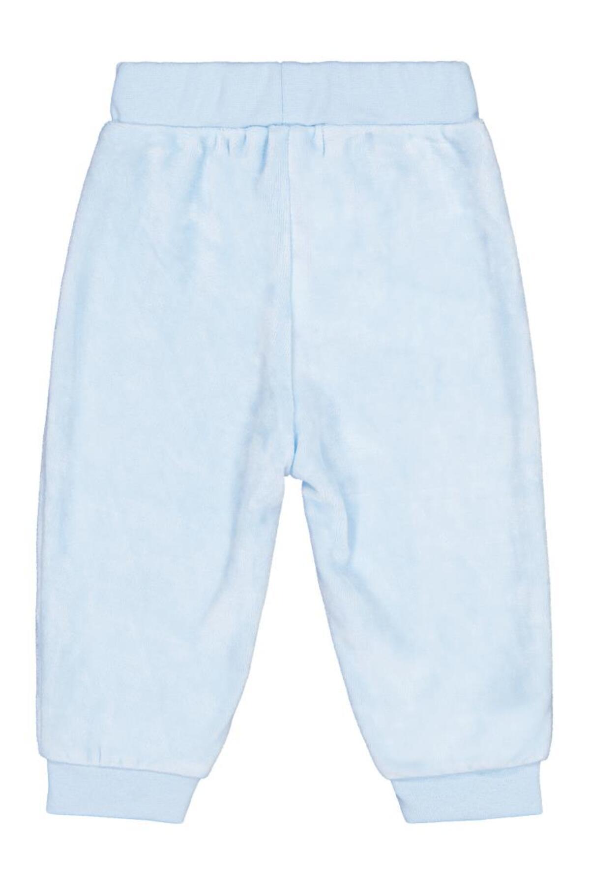 سیویل بیبی جوراب نوزادی گلدوزی شده ۶ تا ۱۸ ماه - آبی ۱۲ تا ۱۸ ماه