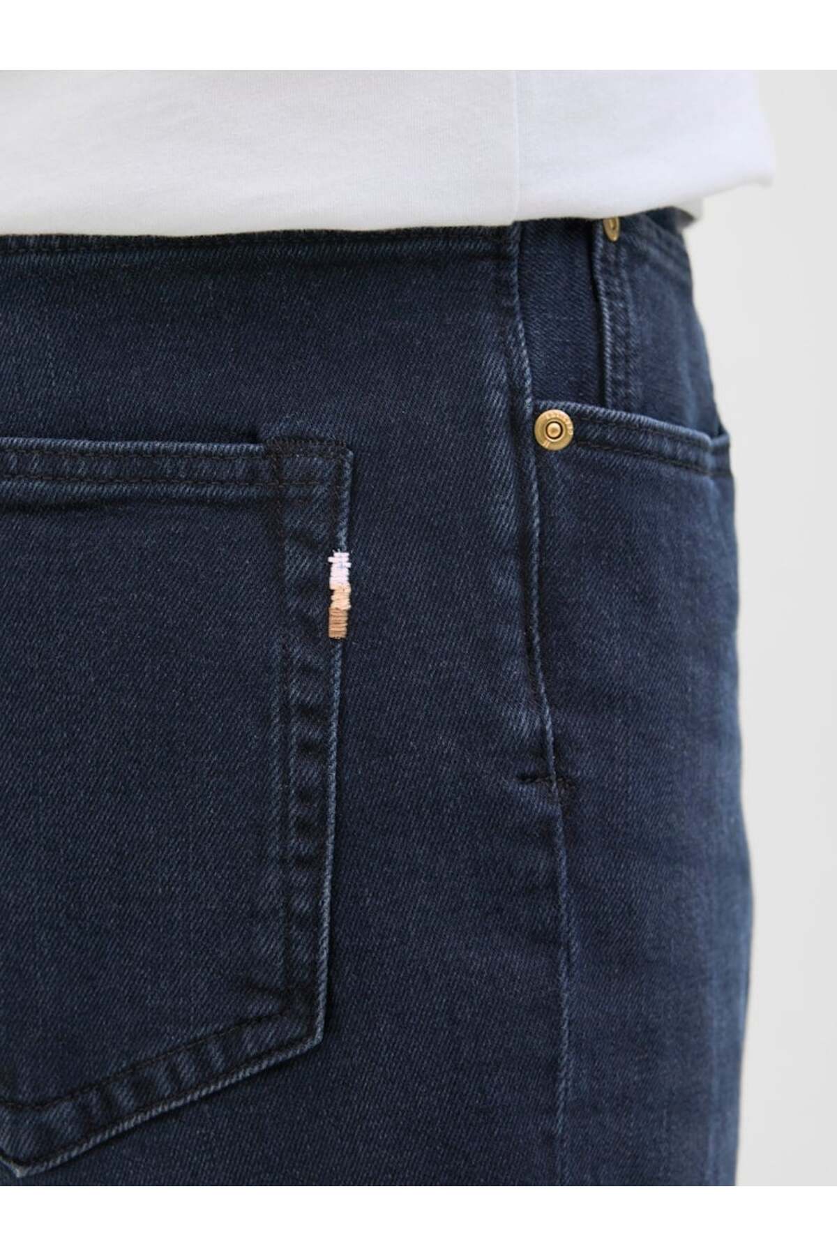 شلوار جین مردانه راسته فاق نرمال | جک اند جونز Jack & Jones jjiclark-jjpremium-jj-396-noos-12274713 - تصویر 5