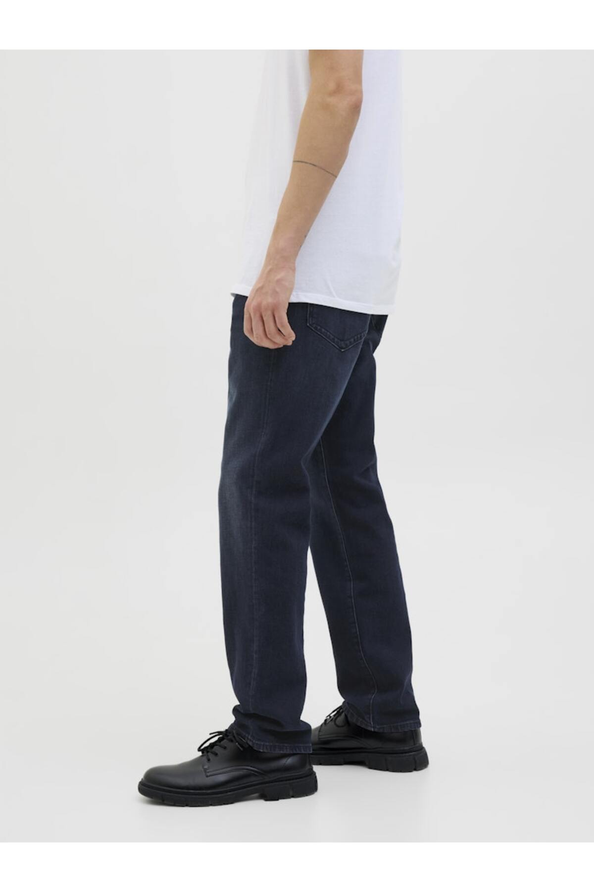 شلوار جین مردانه راسته فاق نرمال | جک اند جونز Jack & Jones jjiclark-jjpremium-jj-396-noos-12274713 - تصویر 8