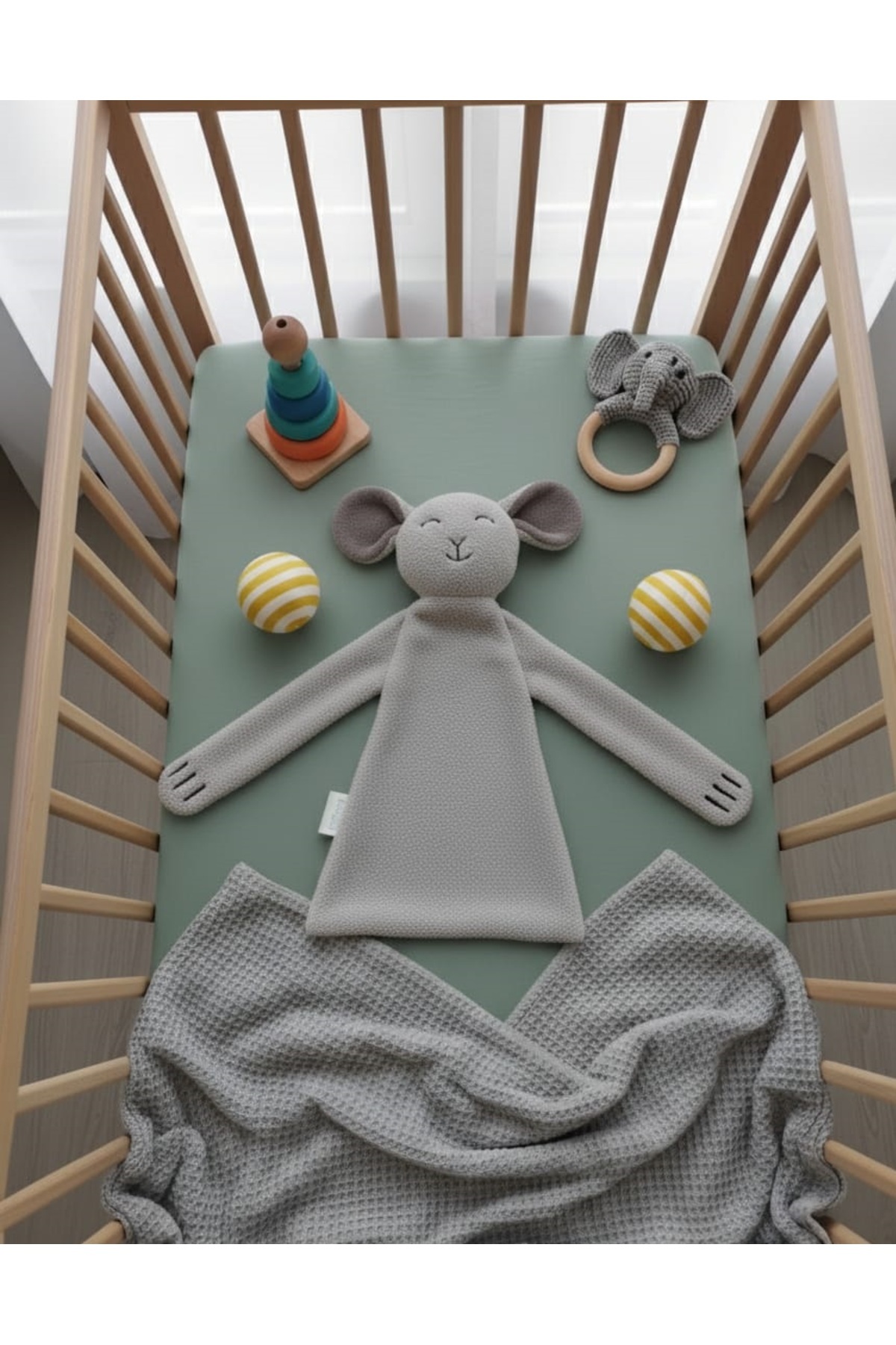 DİLETTO Çocuk Bebek Uyku Arkadaşı Kuzu Peluş Oyuncak