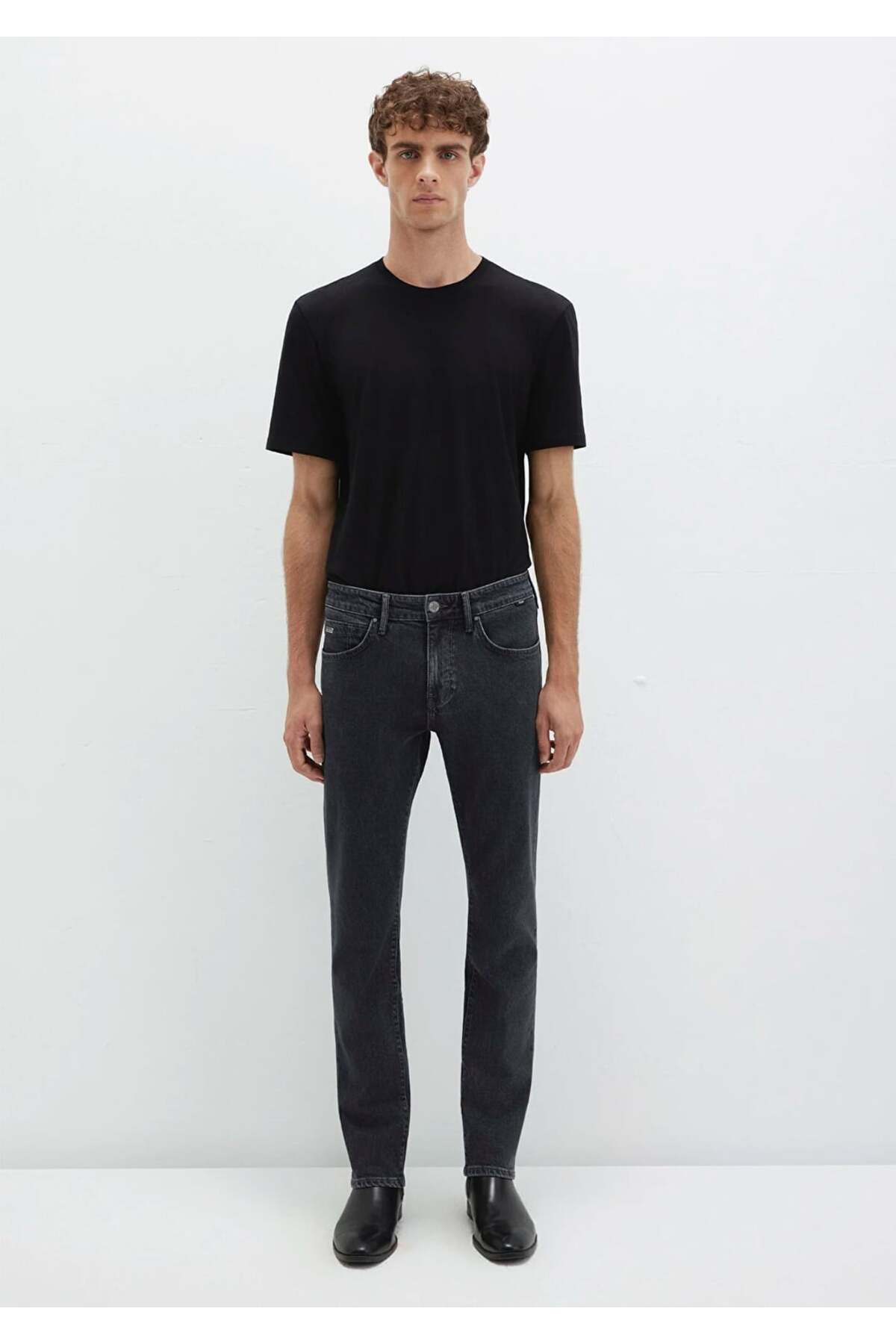 شلوار جین مردانه راسته فاق نرمال | ماوی Mavi jake-mid-smoke-mavi-edition-m0042291284 - تصویر 4