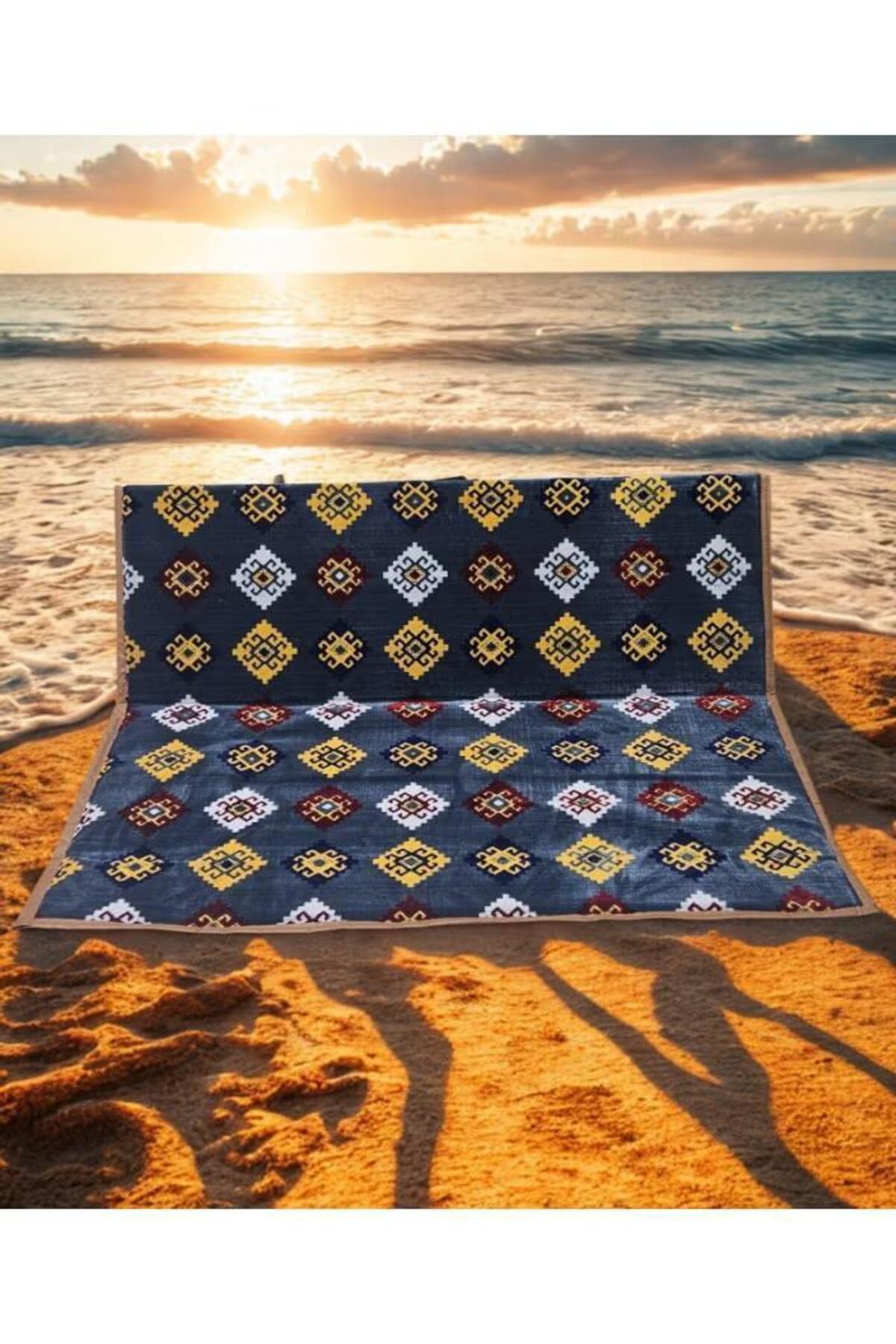 طقم كراسي 60 * 120 سم أرضية مكون من كرسيين قابلين للطي بخلفية عازلة للماء، مثالي للرحلات والتخ