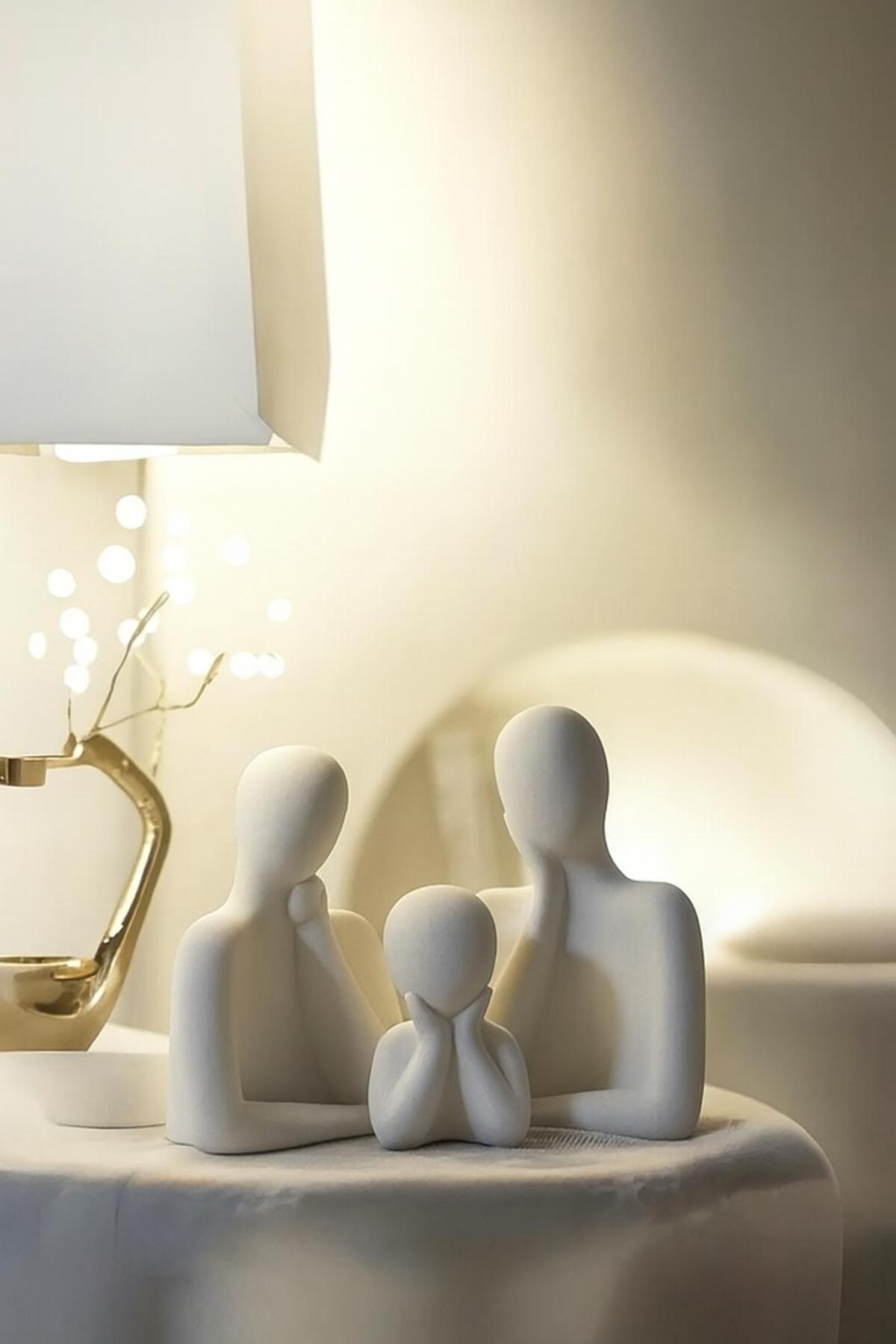 Minimal Parents Child Sculpture Set (3pcs)