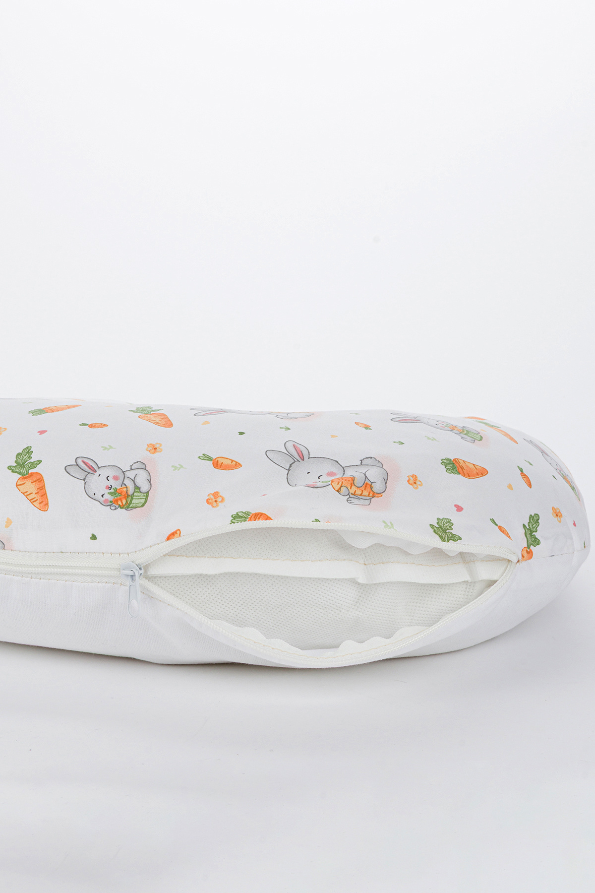 Disanuva Ergonomik Destekli Bebek Emzirme Yastığı Anne Minderi Çok Amaçlı Mama Yastığı Fermuarlı Yıkanabilir fotoğrafı 4 (önizleme)