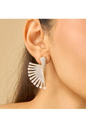 ZENA ACCESSORİES Rubans Özel Seri Rose Çelik Küpe