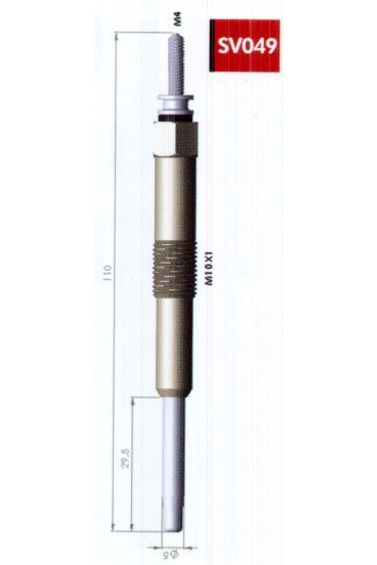 SVAC Kızdırma Bujisi 11V Hyundaı Accent 1.3 Getz-Santefe 1.5-2.0 Crdı Kıa Cerato-Sportage 1.5- 2.0 Crdı