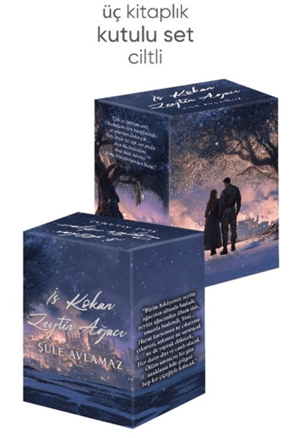 İndigo Kitap İs Kokan Zeytin Ağacı Kutulu Set / Şule Avlamaz