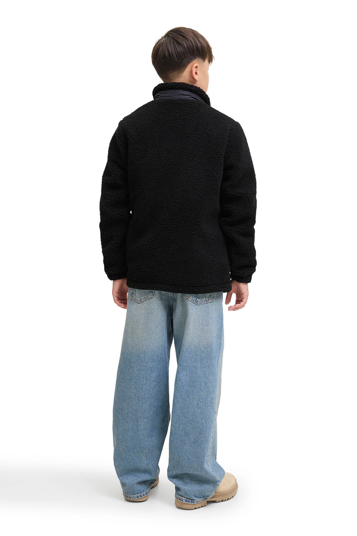 کاپشن مردانه راسته آستین بلند | جک اند جونز Jack & Jones JJESOHO TEDDY JACKET SN J - تصویر 3