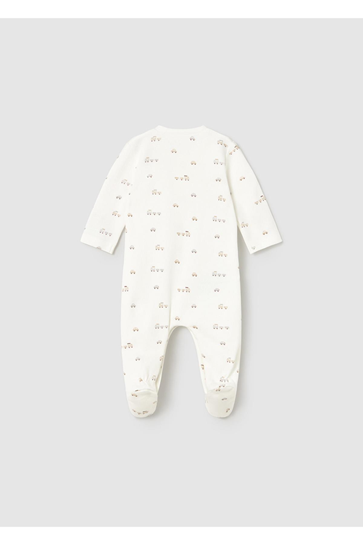 Mayoral Kışlık Erkek Bebek 2'li Tulum Set - Bej fotoğrafı 3 (önizleme)