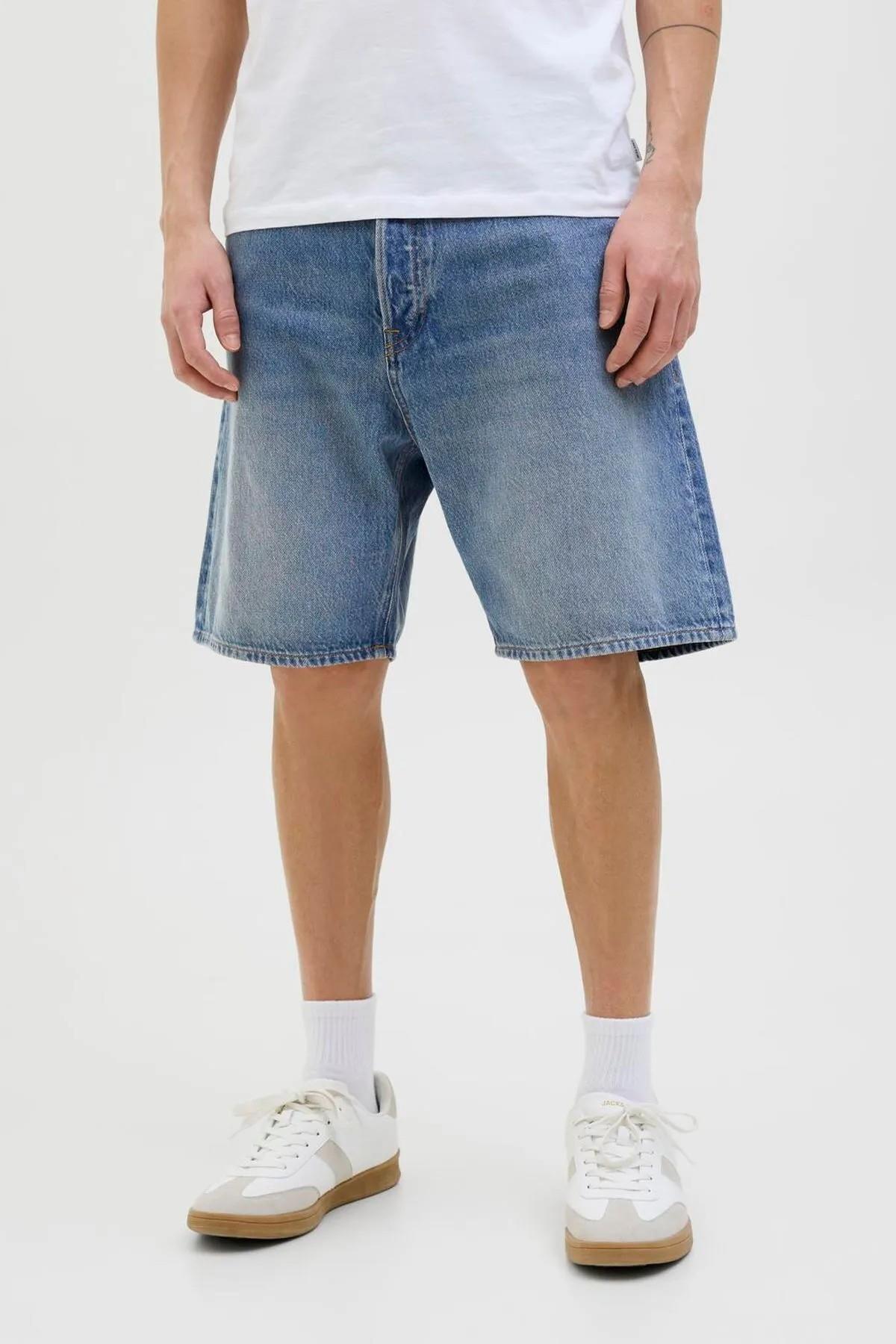 شلوارک مردانه راسته فاق نرمال | جک اند جونز Jack & Jones 5003243836 - تصویر 3