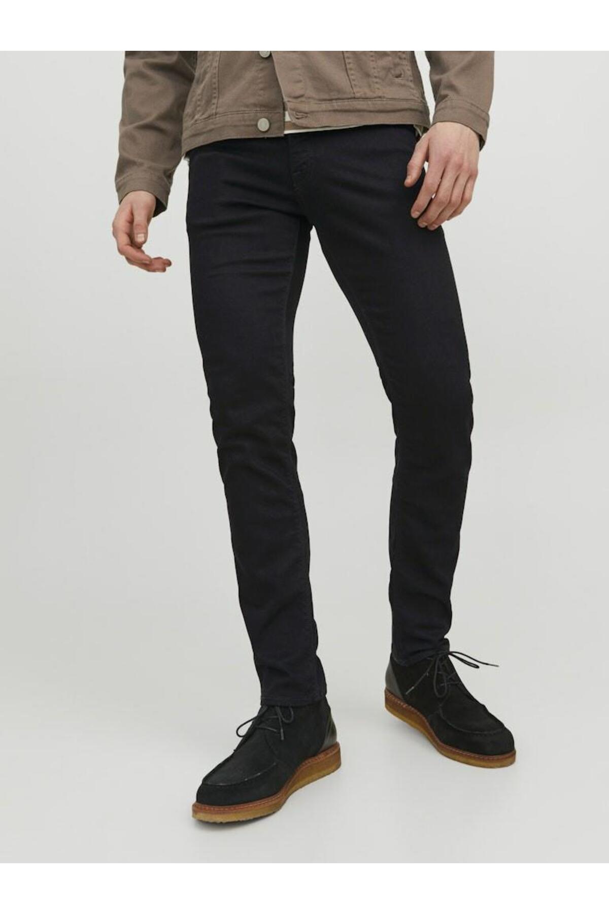 شلوار جین مردانه راسته فاق نرمال | جک اند جونز Jack & Jones 12113450 - تصویر 3