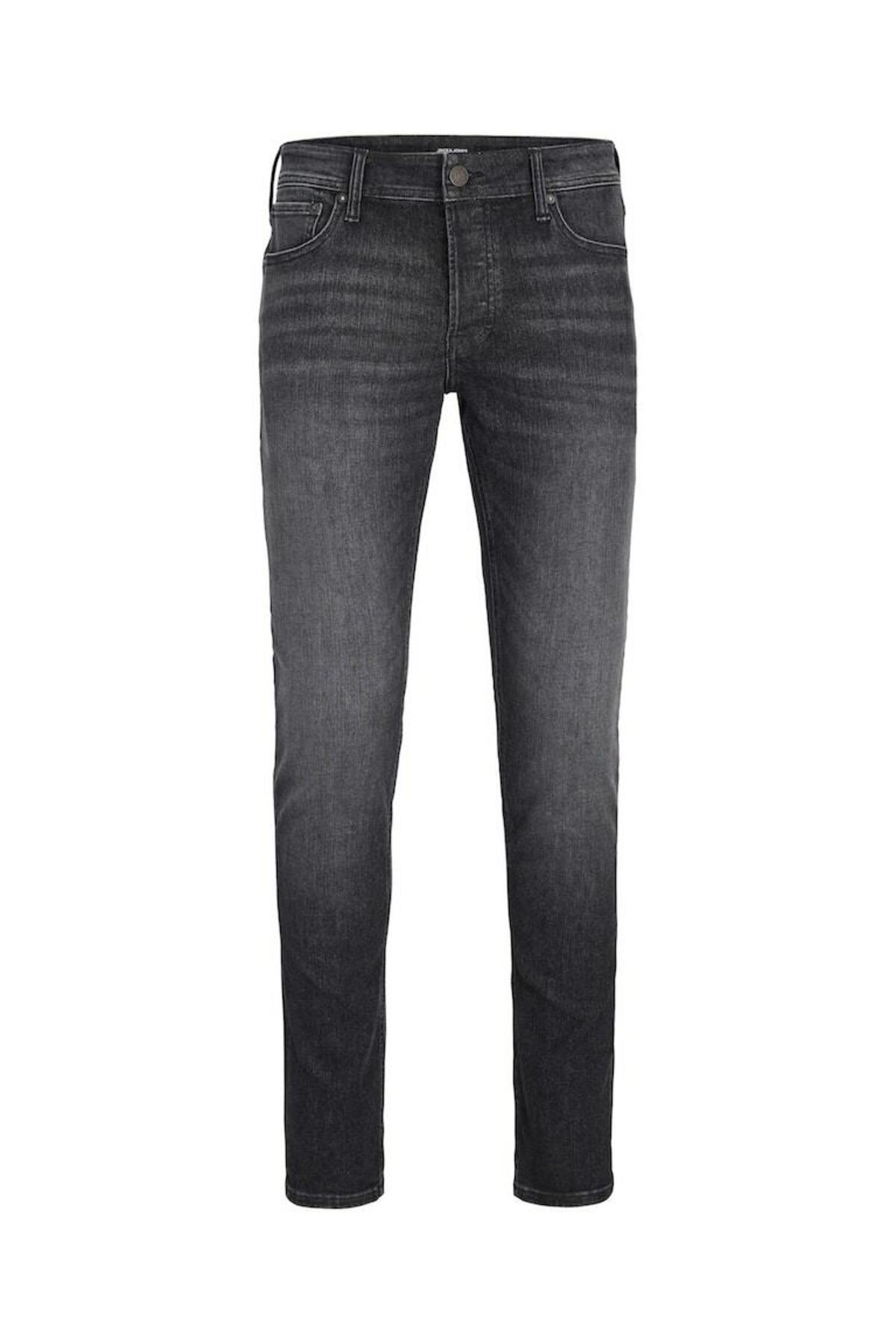 شلوار جین مردانه راسته فاق کوتاه | جک اند جونز Jack & Jones 5003052389 - تصویر 2