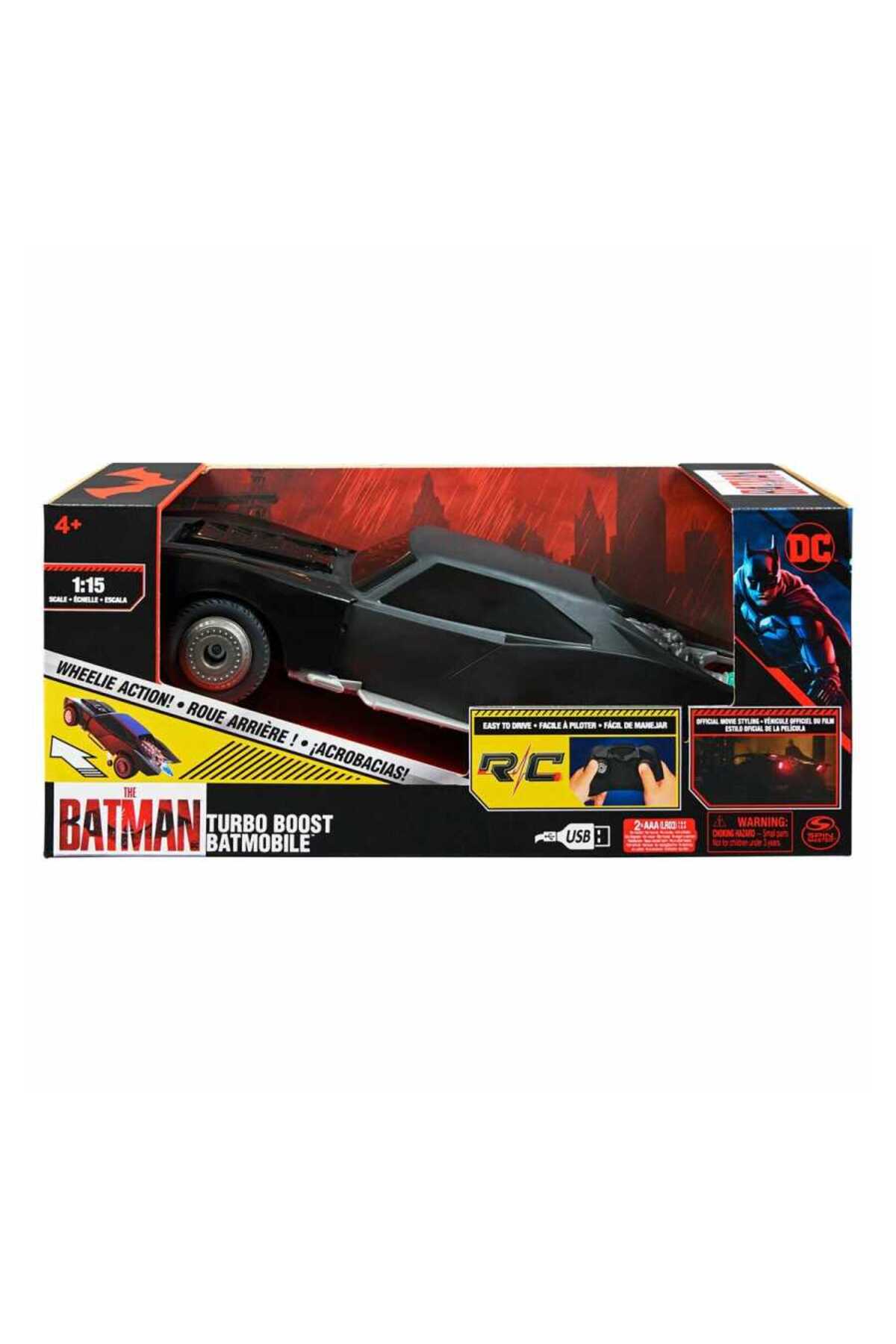 Genel Markalar Batman Uzaktan Kumandalı 115 Turbo Boost Batmobile