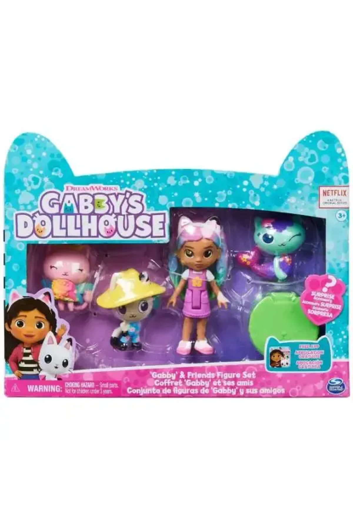 Genel Markalar Gabbys Dollhouse Gabby ve Arkadaşları Figür Seti