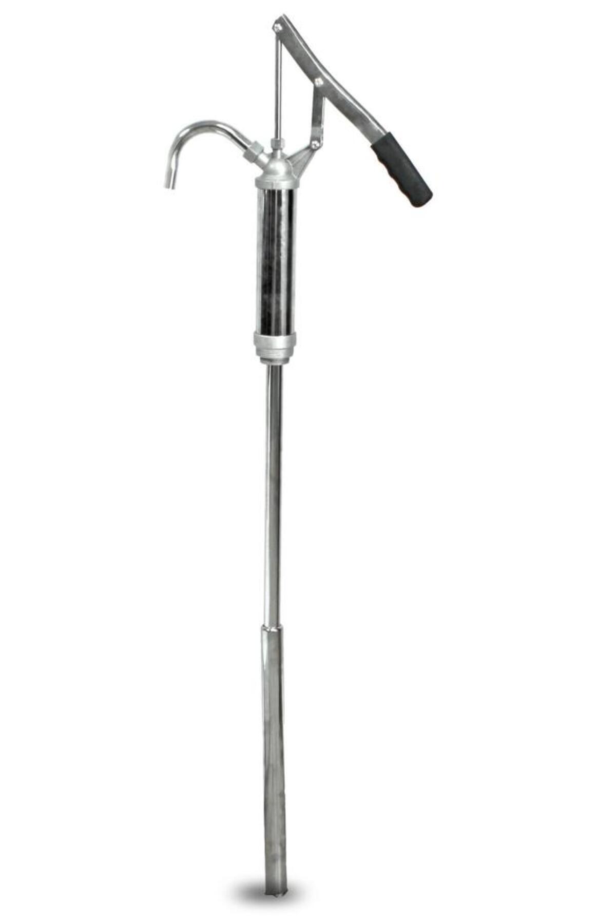 Genel Markalar Paslanmaz Manuel Varil Pompası 20lt/dk, Mazot Yağ Pompası