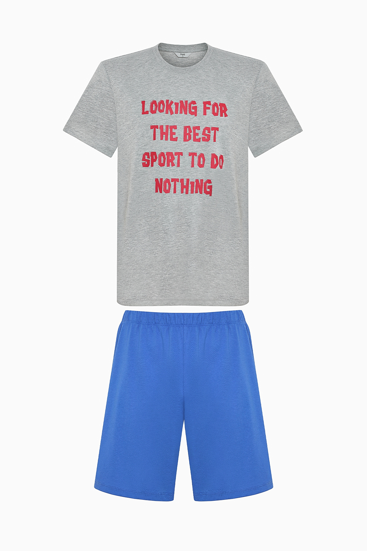 Penti Best Sport Çok Renkli Şortlu Pijama Takımı