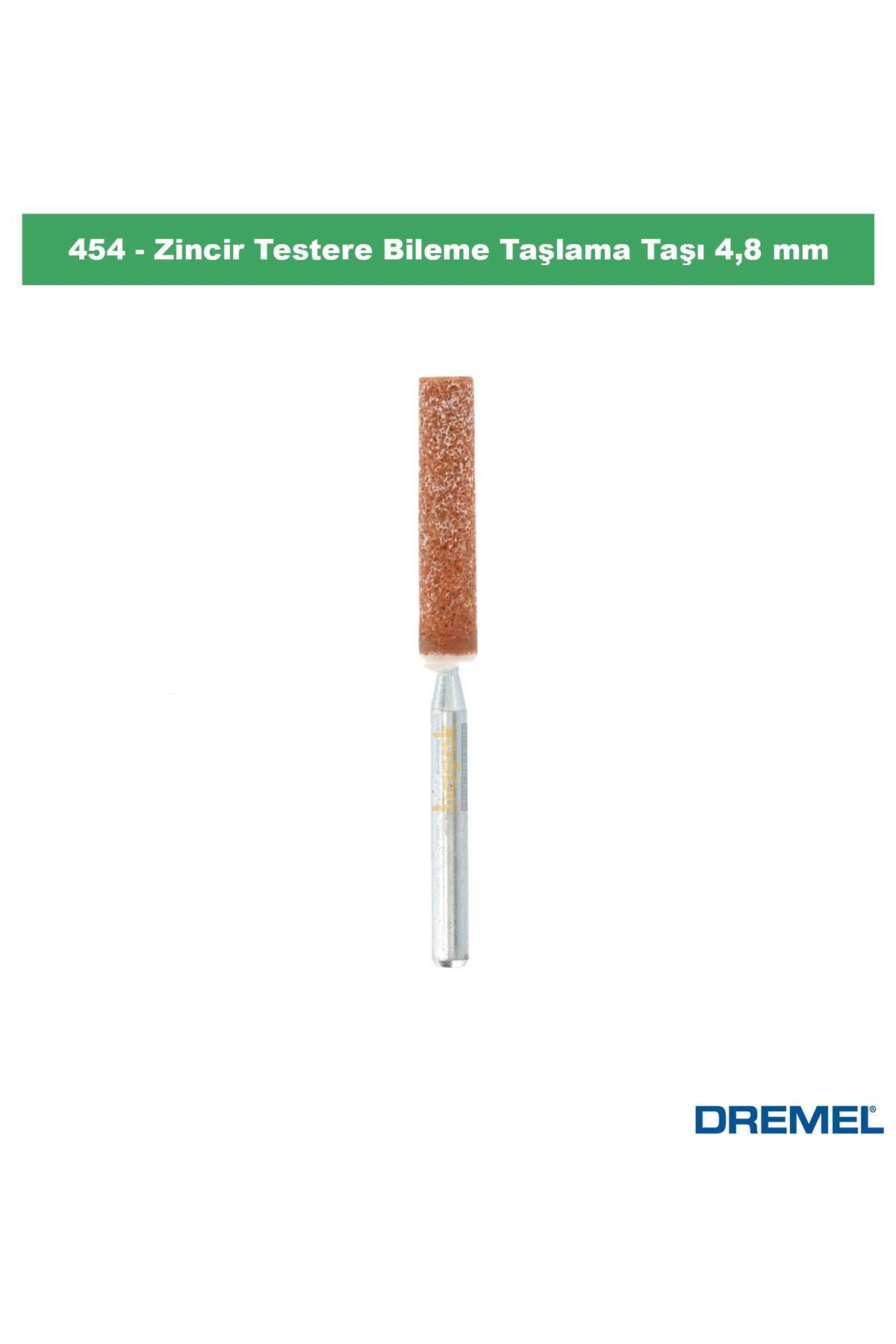 Dremel 454 Zincir Testere Bileme Taşlama Taşı 4,8 mm (3 Adet) 26150454JA