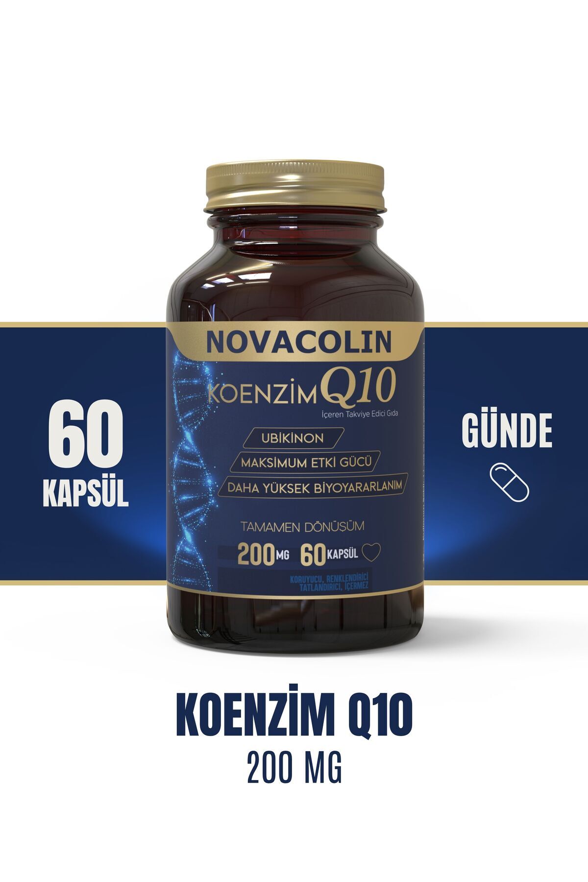 NOVACOLIN Koenzim Q10 60 Kapsül