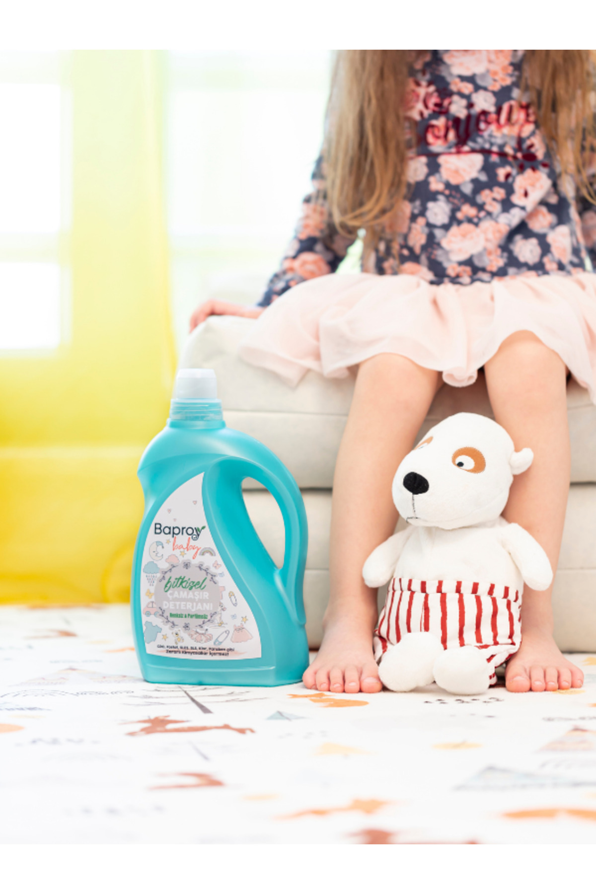 Baproy %100 Doğal Bebekler Için Bitkisel Çamaşır Deterjanı 1 Lt Bitkisel Biberon Emzik Temizleyici 500 ml fotoğrafı 5 (önizleme)