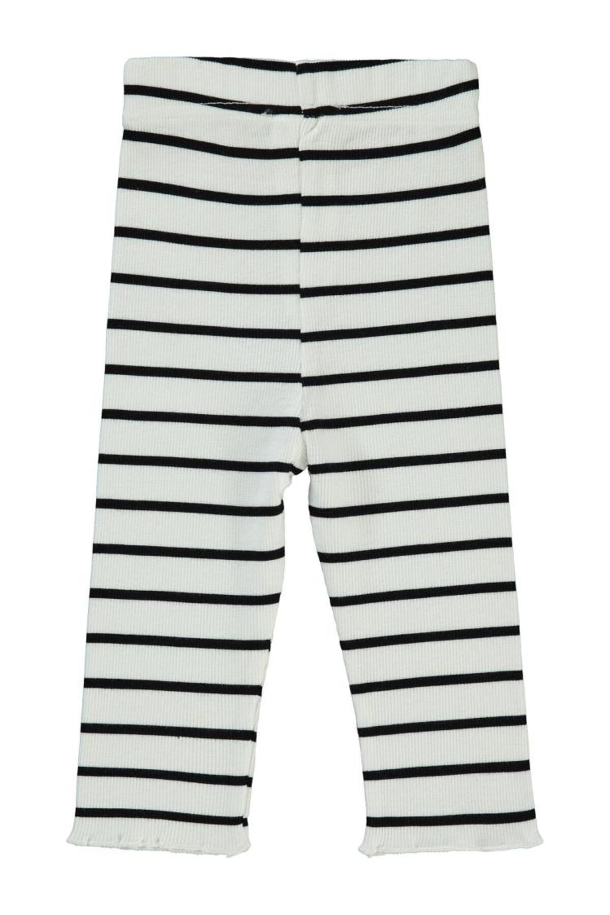 سیویل بیبی جوراب شلواری راه راه ۶-۱۸ ماه - مشکی ۱۸-۲۴ ماه