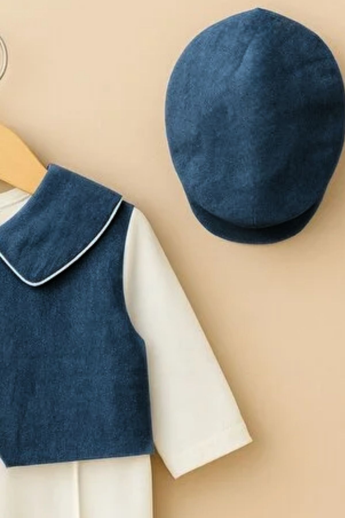 Minytrendy Erkek Bebek Yenidoğan Tulum Özel Gün Kıyafeti Hastane Çıkışı Mevlüt Takımı Bebek Hediyelik fotoğrafı 3 (önizleme)