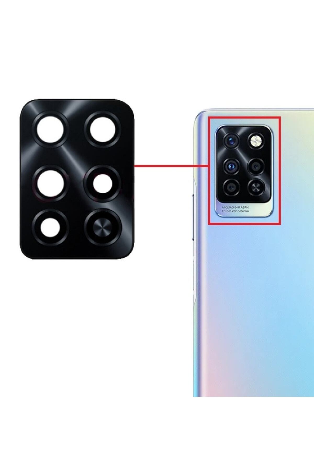 Infinix Note 10 Pro Uyumlu Kamera Lensi Camı X695, X695d