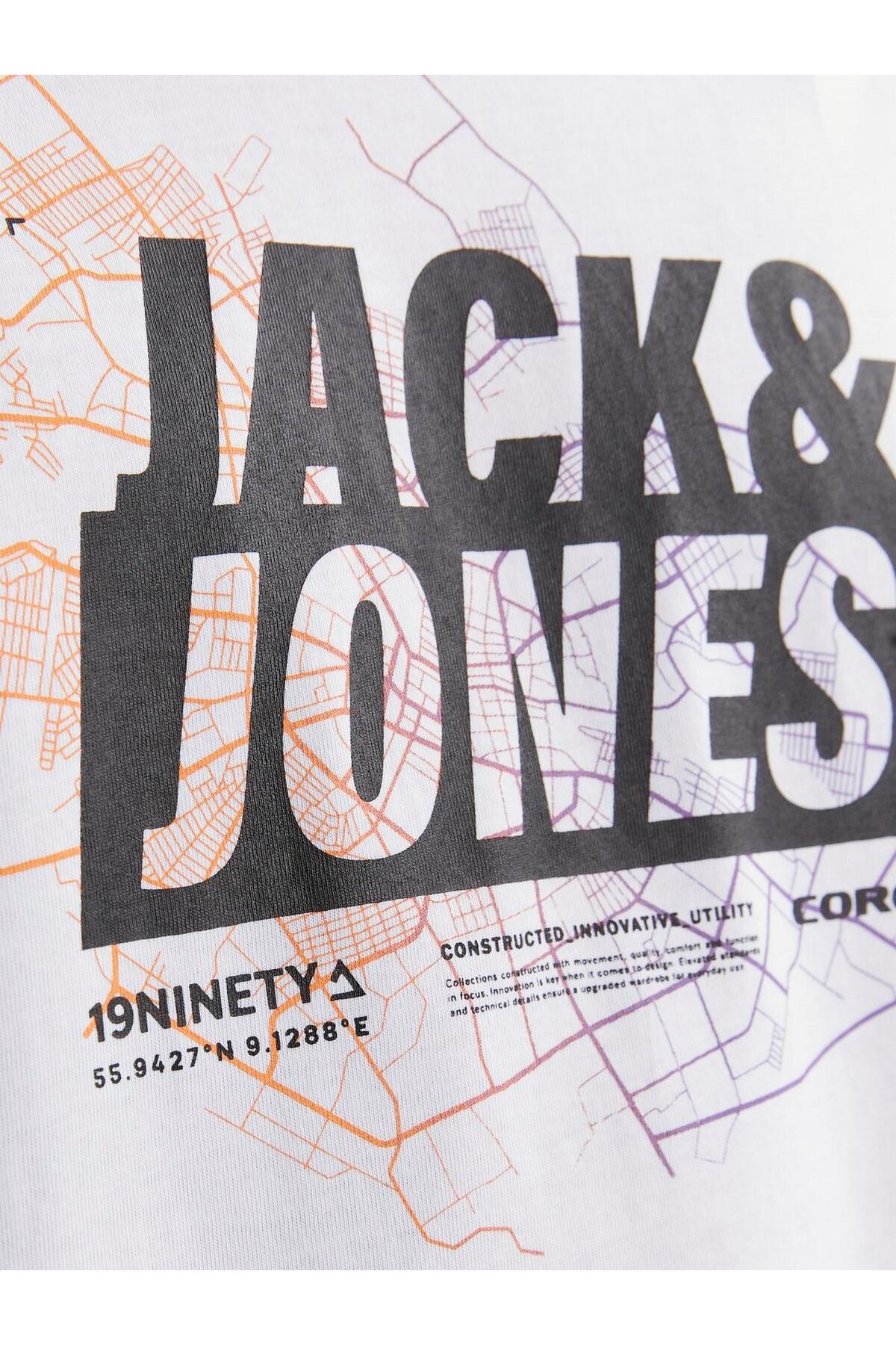 تیشرت مردانه طرح دار آستین کوتاه | جک اند جونز Jack & Jones 12151955-1 - تصویر 5