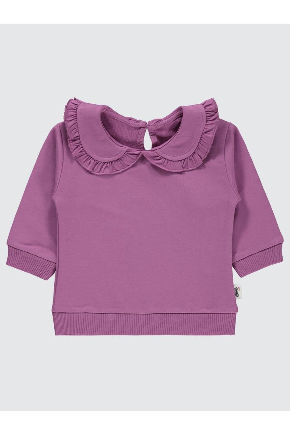 سیویل بیبی سویشرت ساده ۶-۱۸ ماه - یاسی ۶-۹ ماه سیویل بیبی سویشرت ساده ۶-۱۸ ماه - یاسی ۶-۹ ماه