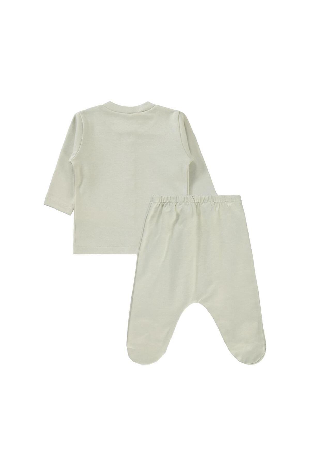 سیویل بیبی ست لباس خواب نوزادی پسرانه ۱ تا ۶ ماه رنگ سنگی سیویل بیبی ست لباس خواب نوزادی پسرانه ۱ تا ۶ ماه رنگ سنگی