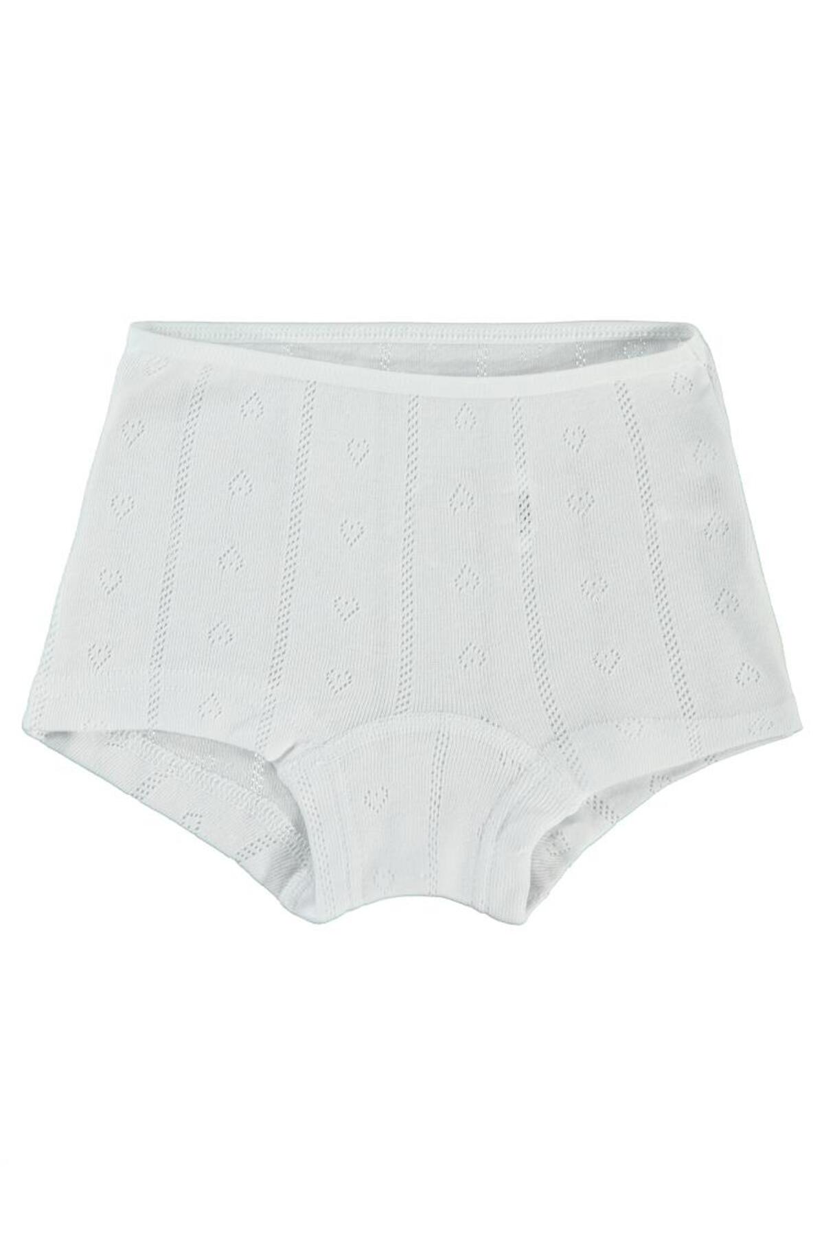 Civil Jakarlı Kalp 2-10 Yaş 2'li Boxer Set - Beyaz 6-7 Yaş fotoğrafı 3 (önizleme)