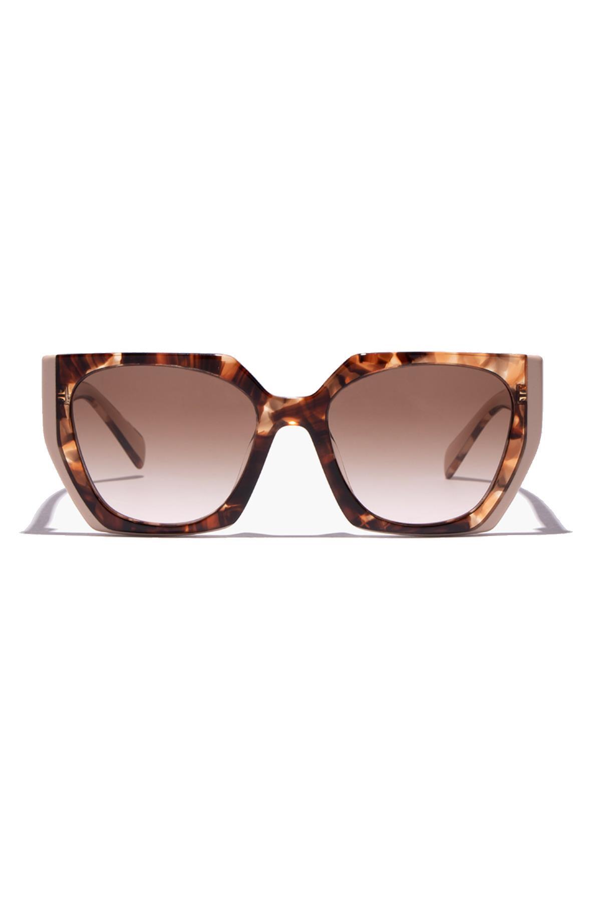 عینک آفتابی زنانه طرح دار | پرادا Prada prada 15ws 01r0a6 54 - تصویر 4
