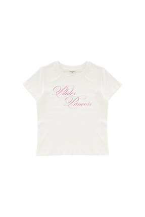 lethestudios Pilates Princess Baby Tee Crop Top