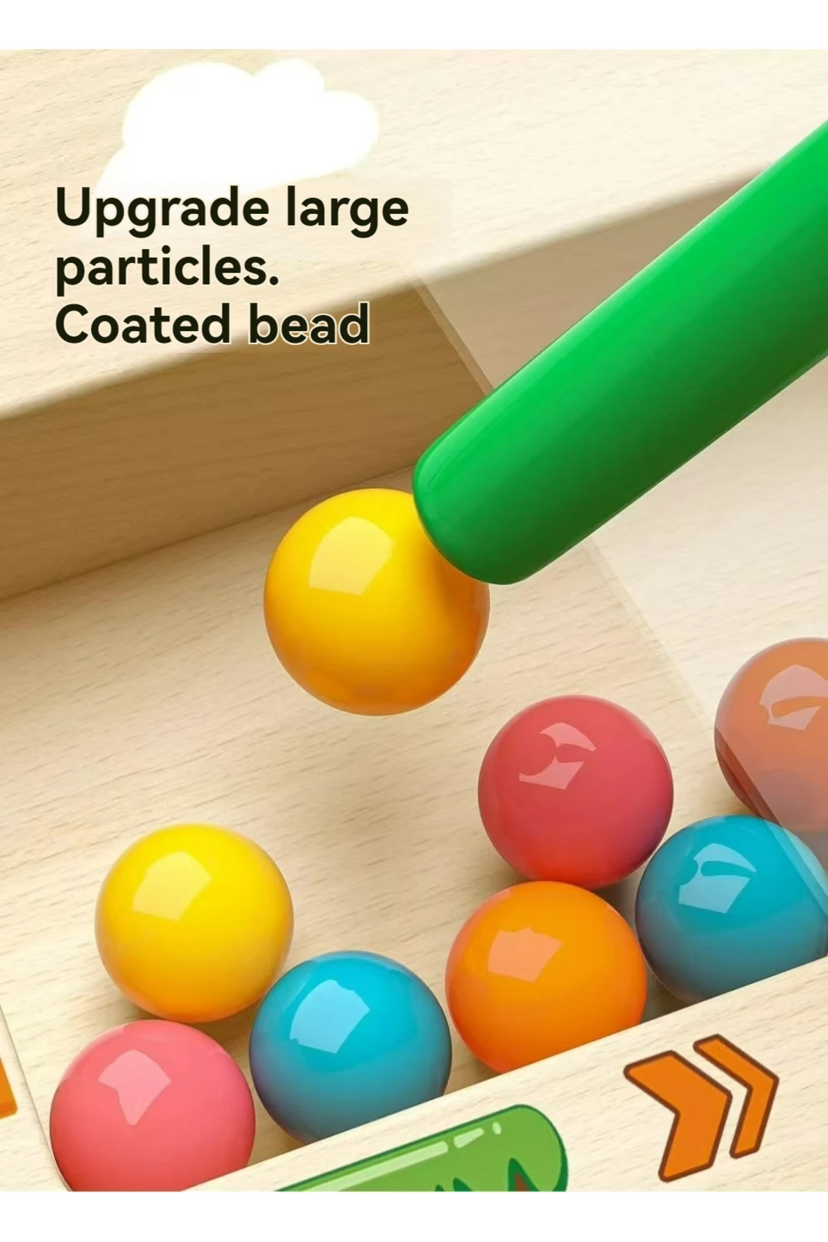 توپ راه‌پیمایی معمایی مغناطیسی کودکان سایز متوسط، تمرین تمرکز نوزاد، تفکر منطقی نوشتاری