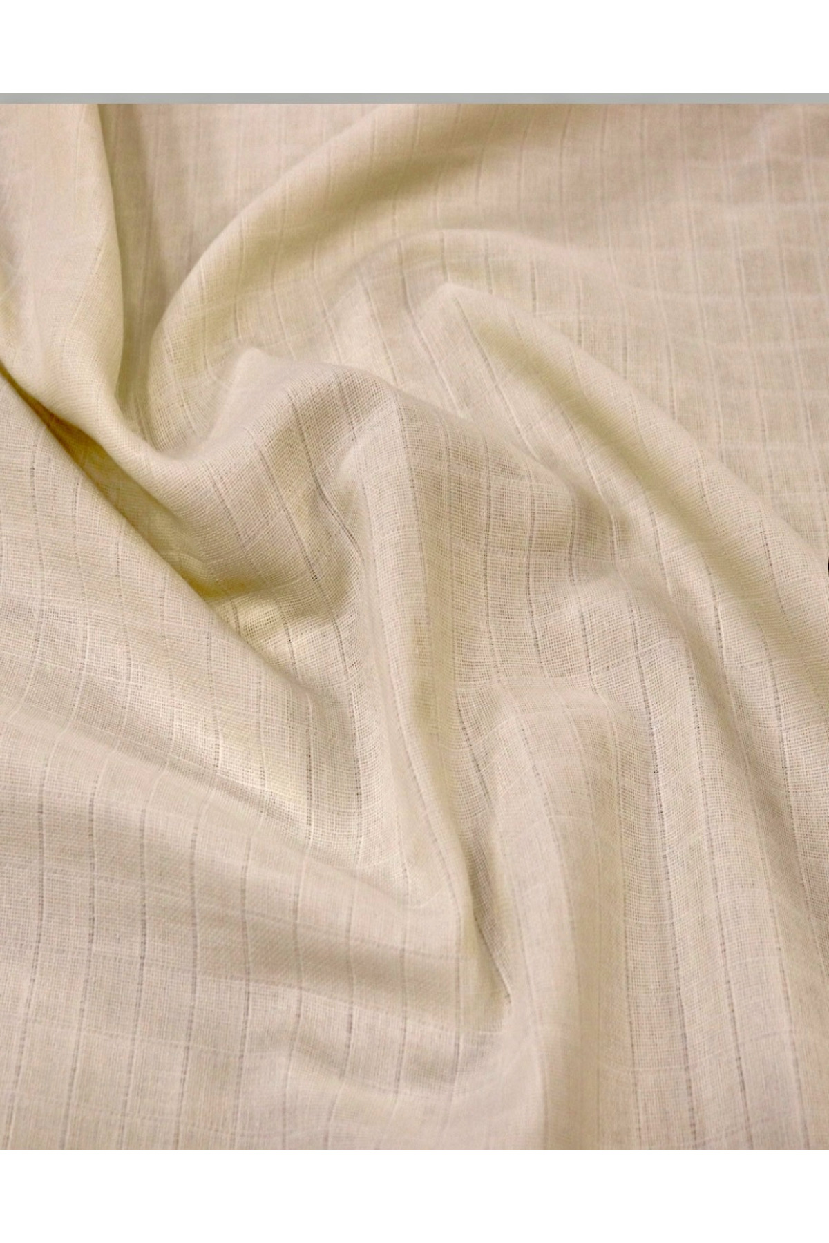 emira tasarım Doğal, Pamuk Emzirme & Puset Örtüsü 80x100 Krem fotoğrafı 4 (önizleme)