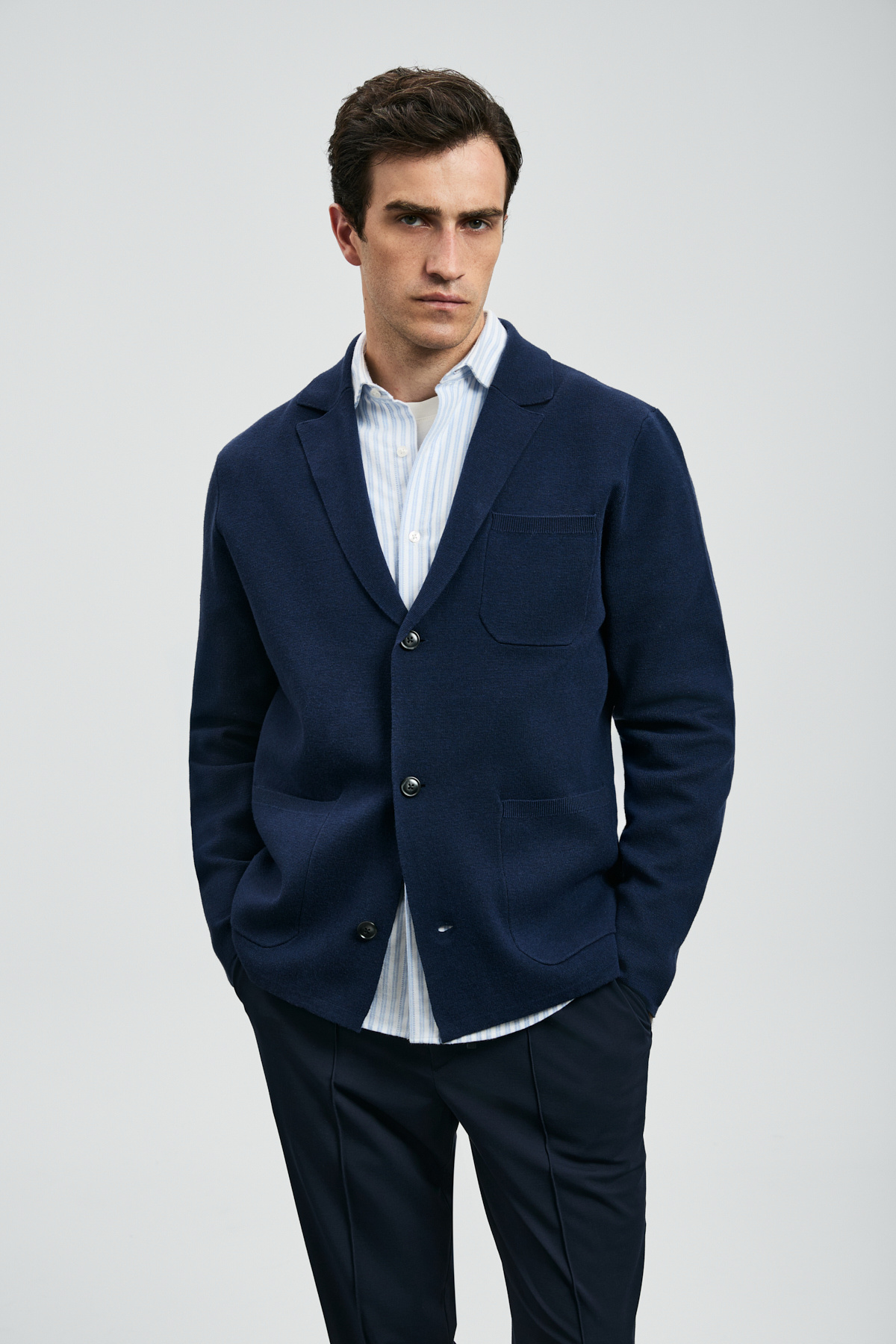 لوفیان ژاکت مردانه Mars سرمه‌ای