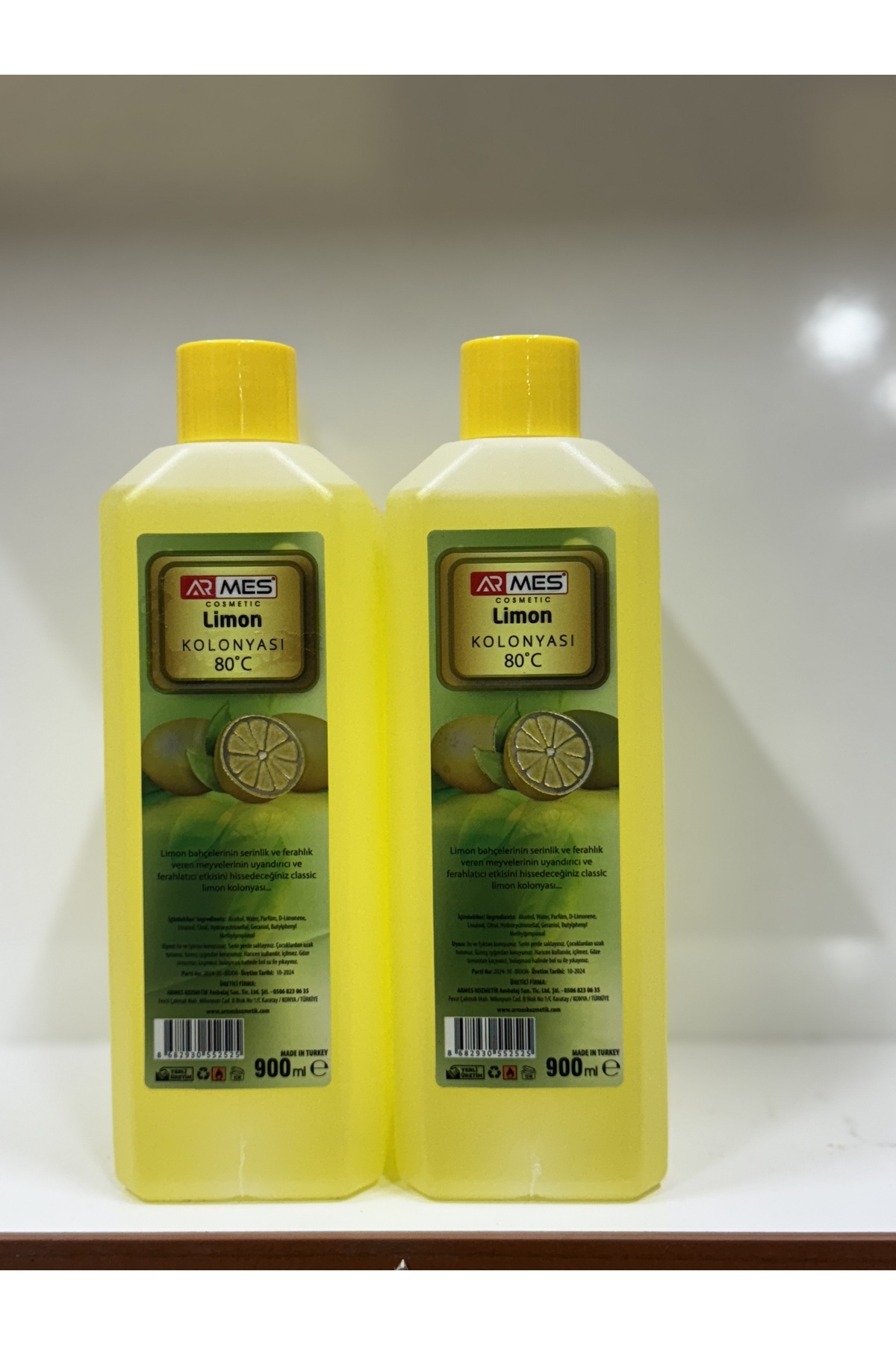 Armes Limon Kolonyası Bidon | 900 ml