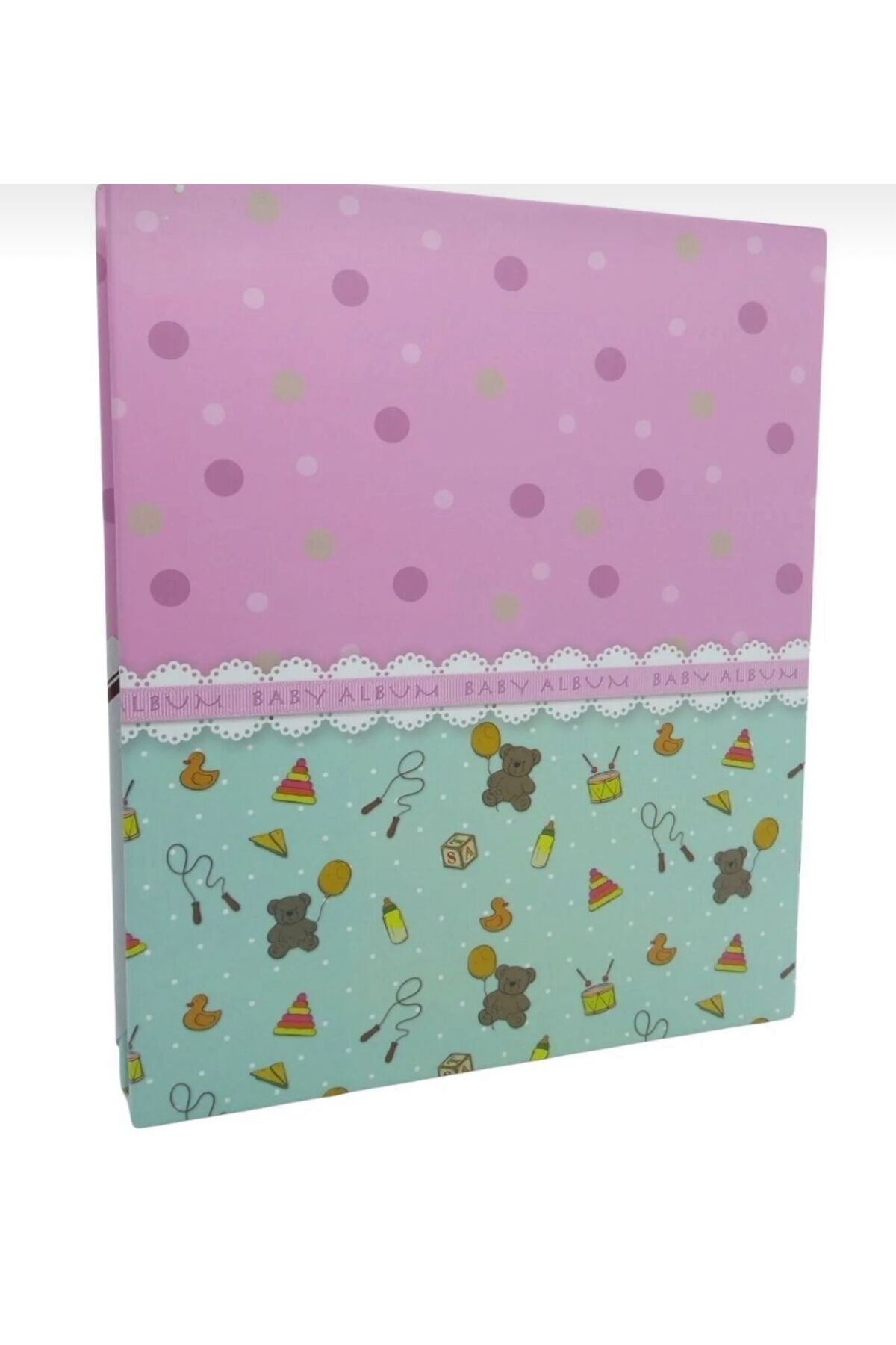 asel sanat 2 ADET PEMBE 10X15CM 200'LÜK BEBEK ALBÜMÜ - Bebek Albümü - Toplam 200 Fotoğraf(PENCERESİZ) fotoğrafı 2 (önizleme)