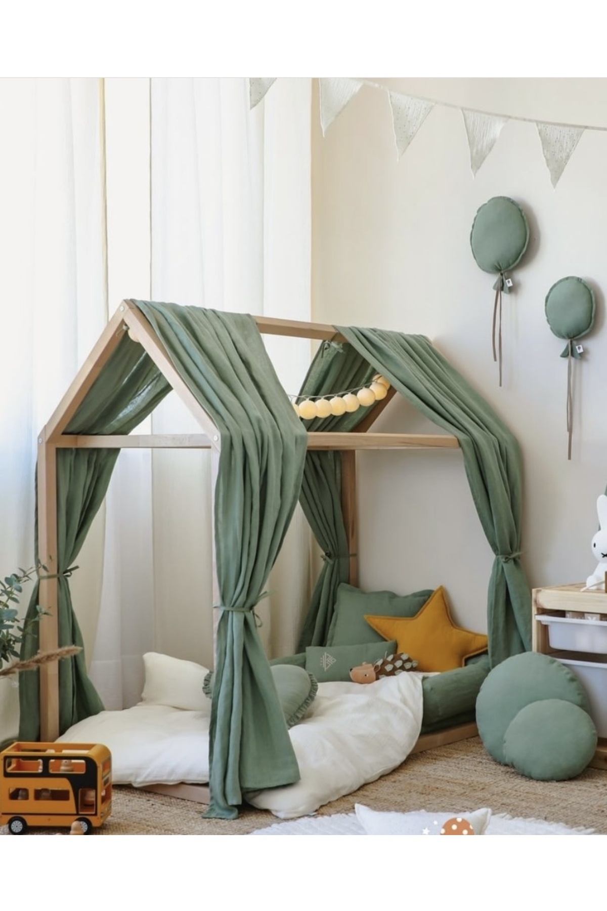 Hubb Cibinlik dekor bebek odası gölgelik çocuk odası montessori Cibinlik