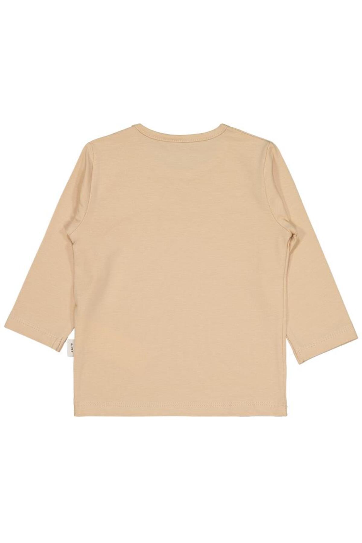 سیویل بیبی سویشرت ساده ۶ تا ۱۸ ماه - قهوه‌ای ۶ تا ۹ ماه