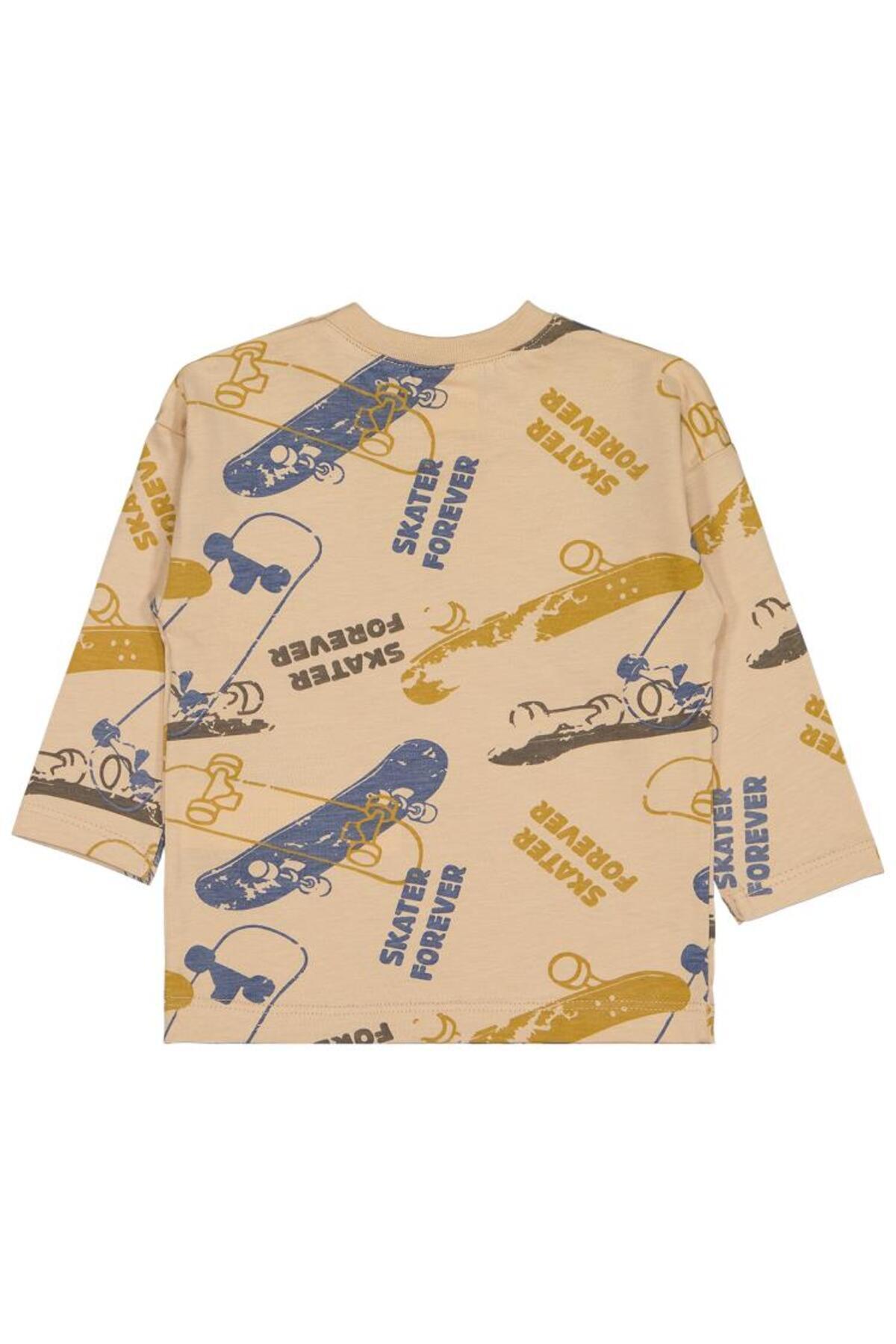 سیویل بیبی سویشرت طرح اسکیتبورد برای ۶ تا ۱۸ ماه - بژ ۱۲ تا ۱۸ ماه سیویل بیبی سویشرت طرح اسکیتبورد برای ۶ تا ۱۸ ماه - بژ ۱۲ تا ۱۸ ماه