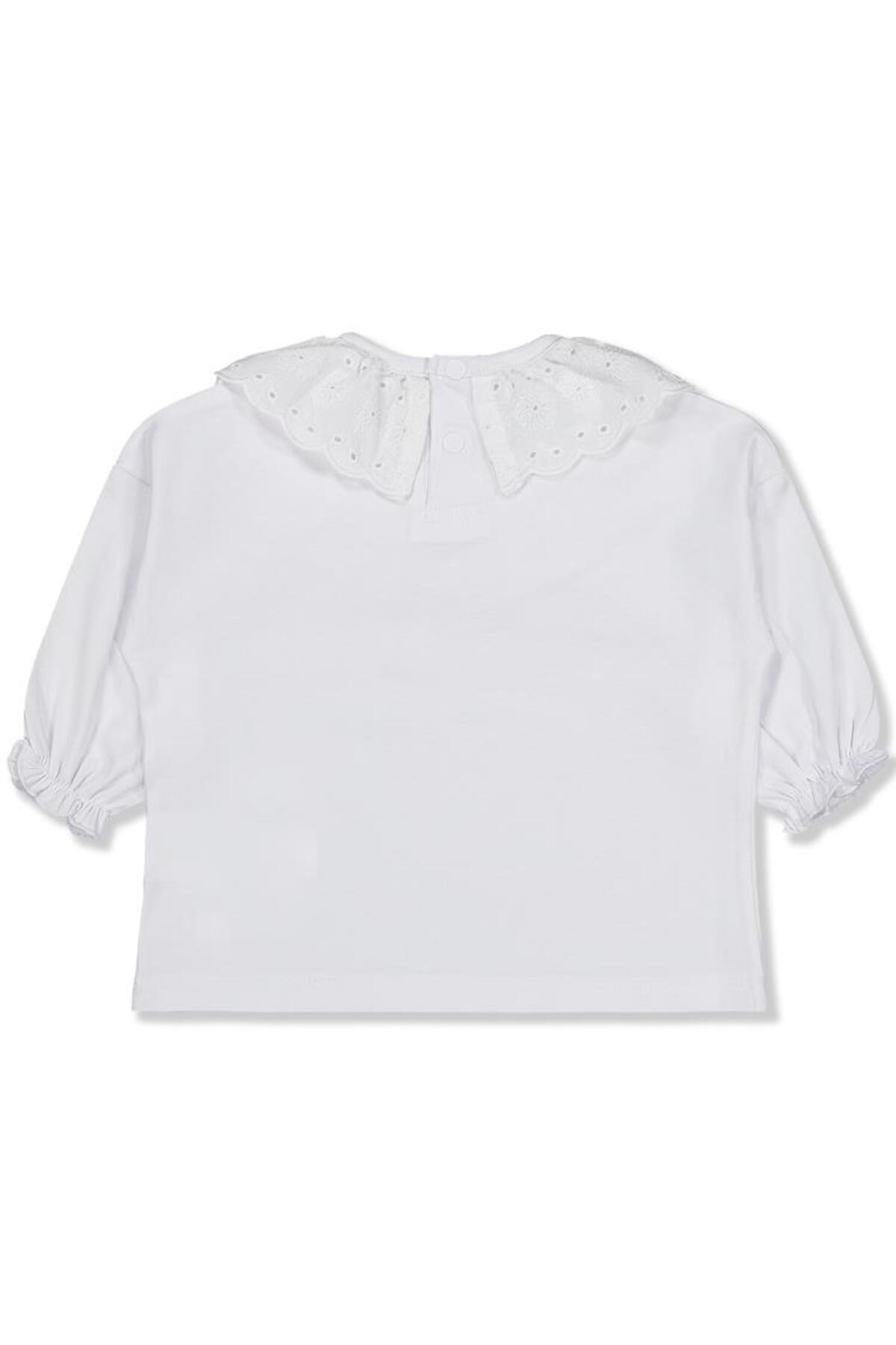 سیویل بیبی سویشرت یقه حلزونی برای ۶ تا ۱۸ ماه - سفید ۶ تا ۹ ماه سیویل بیبی سویشرت یقه حلزونی برای ۶ تا ۱۸ ماه - سفید ۶ تا ۹ ماه