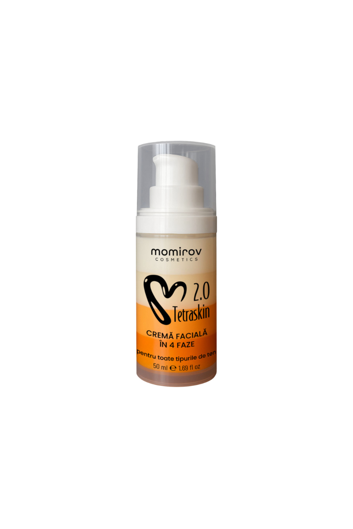 Momirov Cosmetics TetraSkin 2.0 4-фазен крем за лице, 50 мл