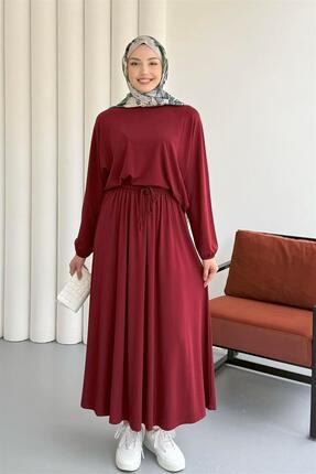 KULVAR TREND 1002 Oy Sho Yarasa Etekli Takım Kırmızı