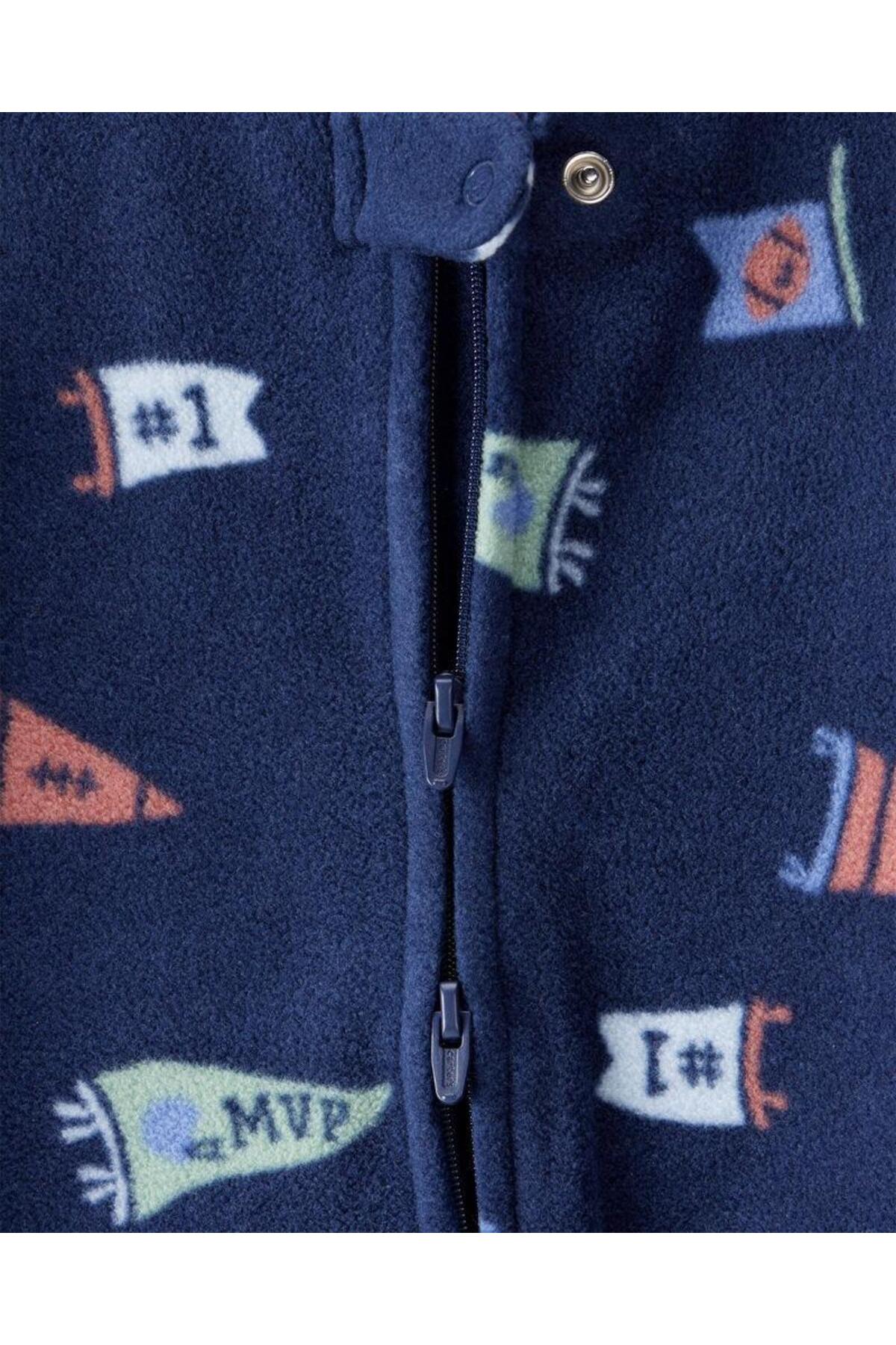 Carter's Erkek Bebek Polar Tulum CTR-1T611710 fotoğrafı 2 (önizleme)