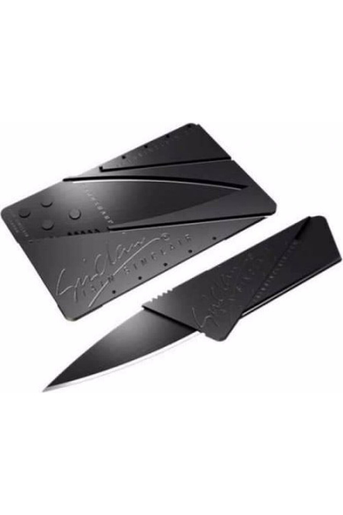 Memania Co Kredi Kartı Şeklinde Katlanabilir Bıçak – Card Sharp