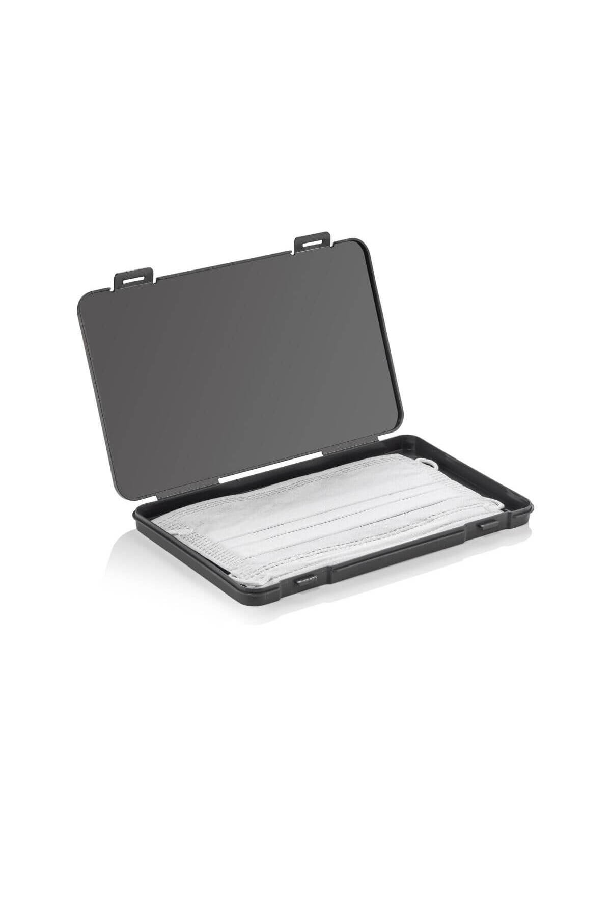 Mons 2 Adet Maske ve Kadın Pedi Göğüs Pedi Saklama Taşıma Kabı 2 adet Bpa İçermez Qlux L-00808 fotoğrafı 2 (önizleme)