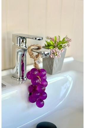 Medita Craft Üzüm Salkım Musluk Sabun / Mor