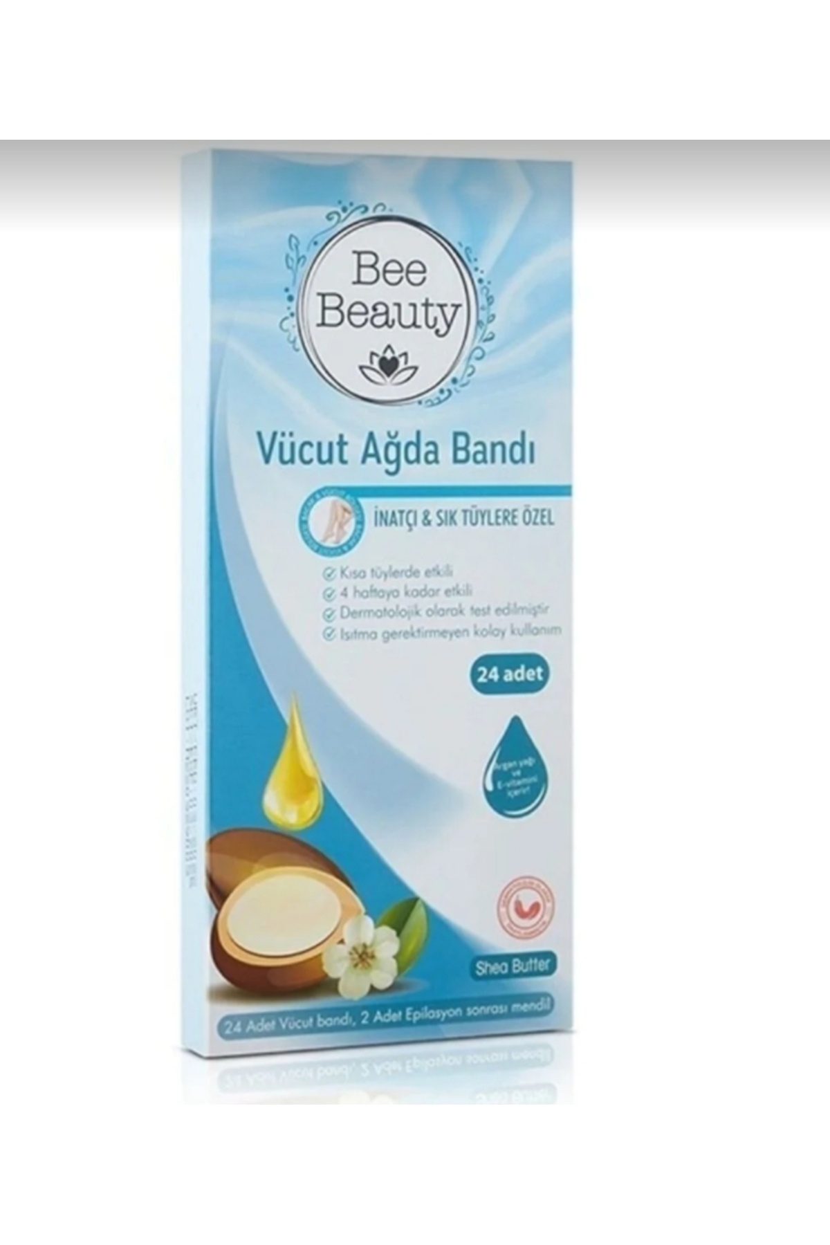 Bee Beauty Vücut Ağda Bandı Inatçı Sık 24'lü