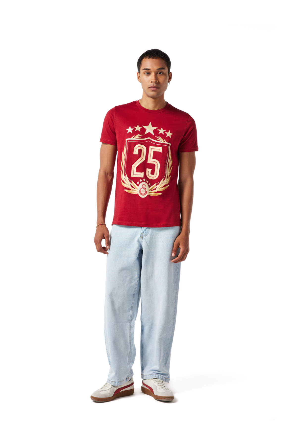 Galatasaray  Galatasaray 25 Şampiyonluk T-Shirt E251351-2 - Görsel 4